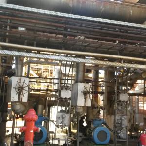 Static mechanical work in programmed shutdown Vega 2017 Refinery